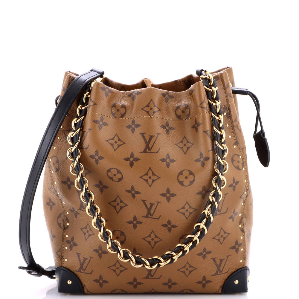 Louis Vuitton PM Noe Trunk Bag Reverse Monogram Canvas